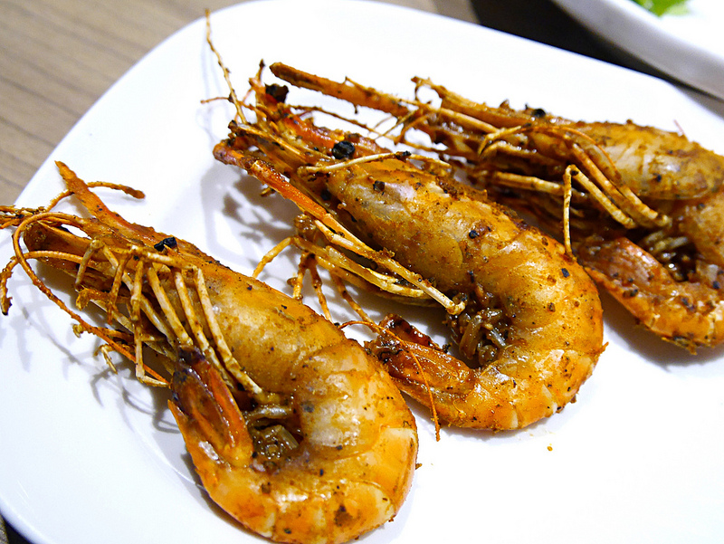 [台北中山] 活跳跳好好味的新鲜美味泰国虾-吉林路易鼎活虾